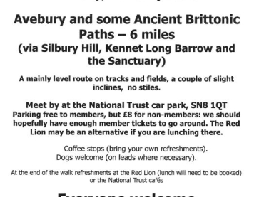 Malmesbury Walklers - Avebury